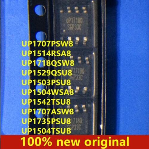 10PCS UP1707PSW8 UP1514RSA8 UP1718QSW8 UP1529QSU8 UP1503PSU8 UP1504WSA8 UP1542TSU8 UP1707ASW8 UP1735PSU8 UP1504TSUB