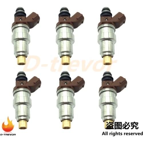 6PCS OEM 23209-79095 23250-75050 Fuel Injector For Toyota 4Runner Tacoma T100 2.7L 2320979095 2325075050