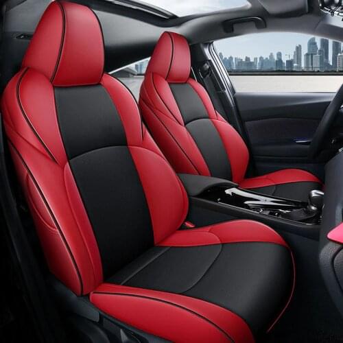 Custom car Seat Covers leather for TOYOTA C-HR IZOA chr Car Seat Covers for Cars Accessories auto accessories cover styling