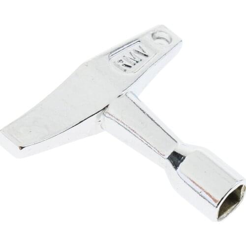 Chrome Metal Drum Tuning Key Drum Hardware for Drum Percussion Instrument Parts