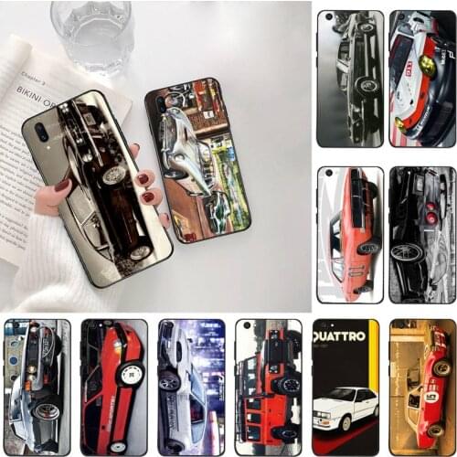 HUAGETOP Classic Super Racing Car Black TPU Soft Phone Case For Vivo Y91c Y17 Y51 Y67 Y55 Y7s Y81S Y19 V17 vivos5