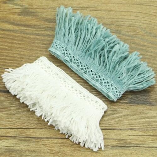 Lace cotton lace white fabric 100% cotton embroidery lace garment accessories 2.3cm wide A03