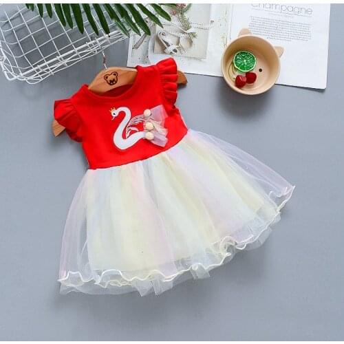 Baby Infant Summer Dress Fashion Girls Wedding Party Dress Children Clothing Kids Girls Cute Clothing