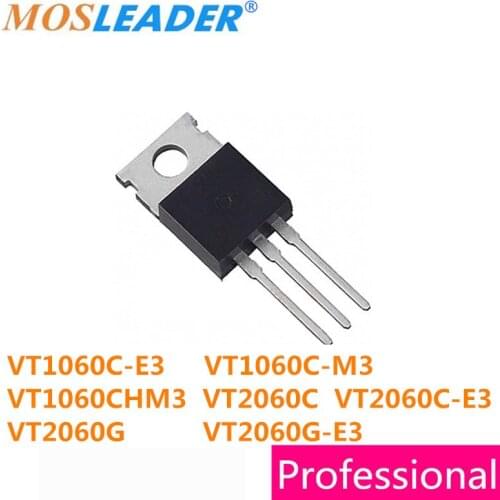 Mosleader 50pcs TO220 VT1060C-E3 VT1060C-M3 VT1060CHM3 VT2060C VT2060C-E3 VT2060G VT2060G-E3 VT1060C VT1060 VT2060C VT2060G