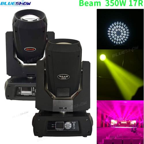 No tax Sharpy lyre Beam 350W 17R Moving Head Light Touch Screen Beam 17R Sharpy Beam 350 Stage Disco Lights Power Corn