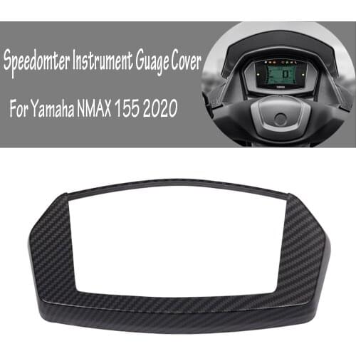 Motorcycle Speedometer Speed Meter Instrument Outer Frame Cover Meter Lids Carbon Fiber For Yamaha Nmax155 Nmax 155 2020