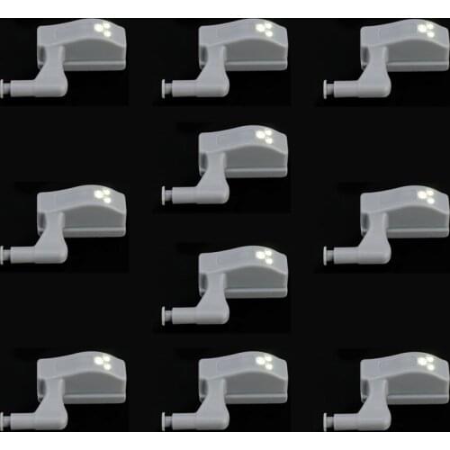 10pcs Led Armario Drawer Buffers Push Open System Damper Door Cabinets Drawer Hinges With Closer For Home Furniture Hardware