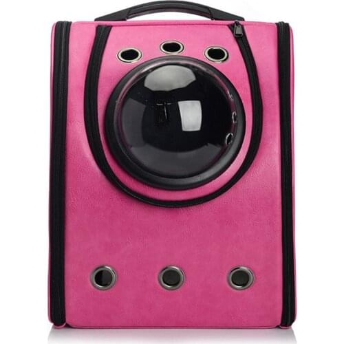 Pet backpack large-capacity space capsule pet bag dog outdoor carrying bag cat breathable foldable backpack