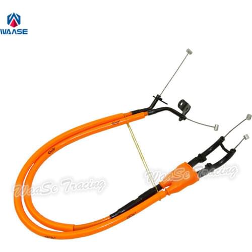 Waase 1 Pair Throttle Cable Steel Wire For Honda CB1300 2003 2004 2005 2006 2007 2008 2009 2010 2011 2012 2013 2014 2015-2017