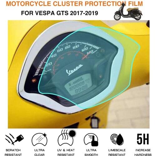 Fit For Vespa Primavera 150 Vespa Sprint 125 Motorcycle TPU Instrument Speedometer Protection Film