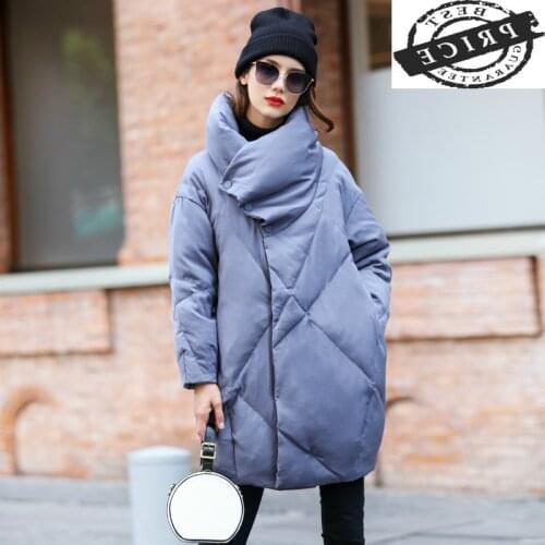 Winter Jacket Women Clothes 2021 Down Jackets Coats Female Warm Long White Duck Down Parka Fashion Doudoune Femme LWL12a6