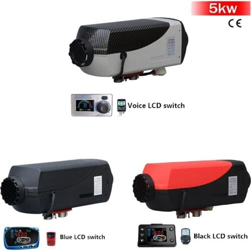 12V /24V Car Heater Webasto Diesels Antifreeze Heater Auto Parking Heater with Control LCD Monitor 5000W Preheating In Winter