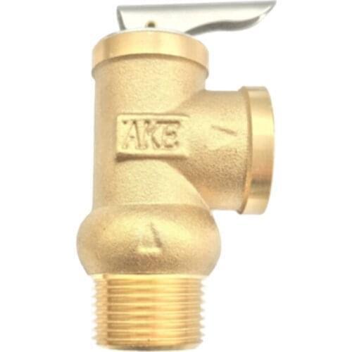 4Bar Pressure Relief Valve 0.4Mpa Safety Valve YA-20 DN20 G3/4" for Water Heater Solar Eletrical