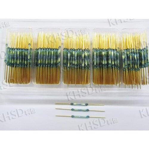 5pcs/Dry reed pipe Normally open type MKA20101 2.6*20MM Magnetic control switch Reed switch