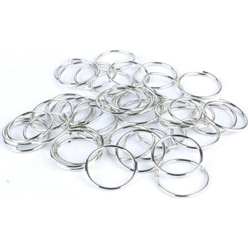 50pcs/lot Gold/ Silver Hair Braid Dreadlock Beads Cuffs Rings Tube Hoop Hair Rings Hair Styling Tools & Accessories for Women