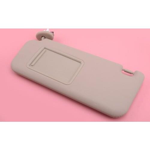 Car Front Left Sun Visor Sunshade Beige Plastic 74320-42501-A1 Fit For Toyota Rav4 2006 2007 2008 2009