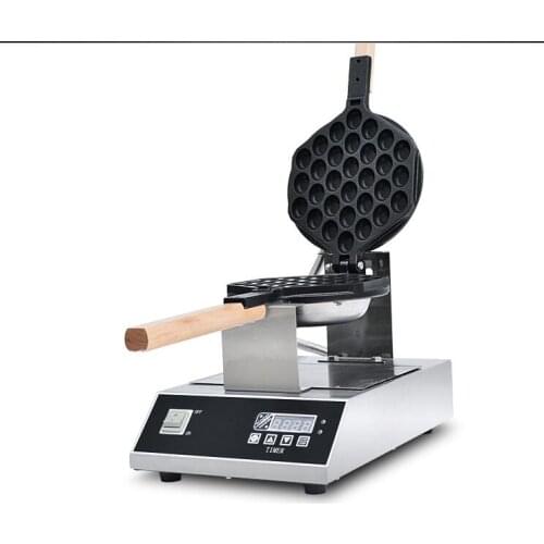 Free shipping 2 pcs/lots Digital type Bubble waffle maker 3 Layer Non stick coating Egg waffle machines egg puffs