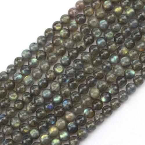 7mm Labradorite stone beads natural stone GEM beads DIY loose beads for jewelry making strand 15" wholesale