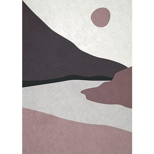 Painting Moon (100 x 70 x 4 cm)