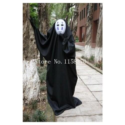 Sen to Chihiro no Kamikakushi Spirited Away Kaonashi No Face Costume Custom-Made