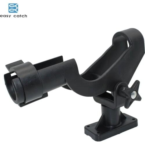 Easy Catch Fishing Rod Holder Boat Tools With Screws 360 Degree Rotation RH50