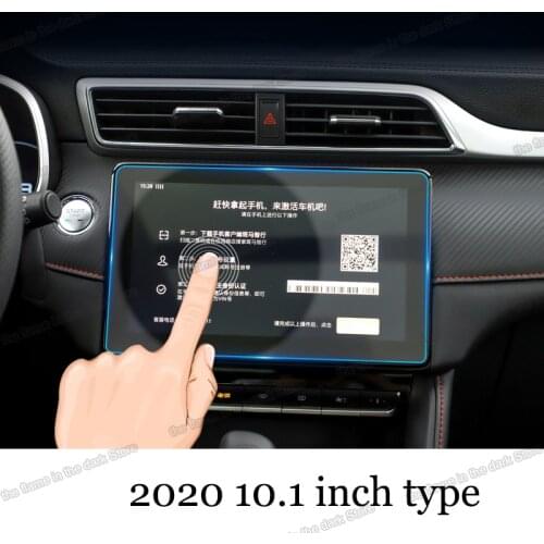Lsrtw2017 for Mg Zs Car GPS Navigation Screen Tempered Film Anti-scratch Dashboard Sticker Accessories Auto 2018 2019 2020 Ev