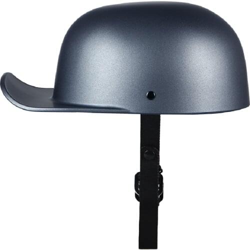 Unisex Motorcycle Helmet Vintage Retro Open Face Half Helmet Motorbiker Moto Rinding Crash Scooter Chopper Biker Gray Helmet Men