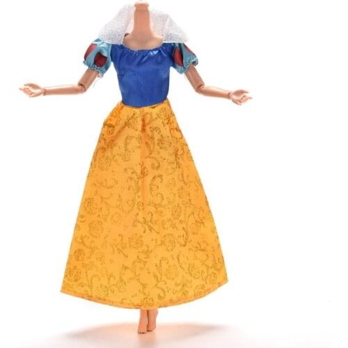 New Hot Handmade Dolls Party Dress Fashion Clothing For Snow White 11" Dolls