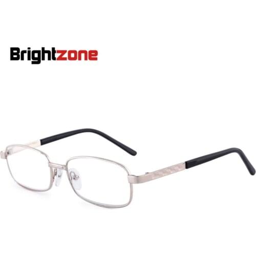 Brightzone Men Women Reading Far Glasses Alloy Crystal Lens Square Glasses Fashion Eyewear Oculos Lentes De Grau Gafas Lectura