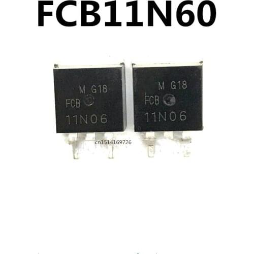 Original New 5pcs/ FCB11N60 TO-263 600V 11A