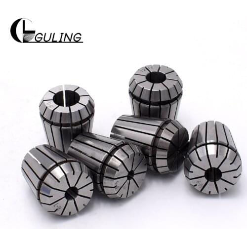 GULING ER collet High precision ER11 collet 1-7mm 65Mn spring steel collet for CNC milling tool holder
