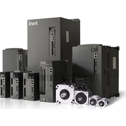 1kw 220v high torque industry servomotors with EtherCAT CANopen driver AC servo motor for CNC IMM