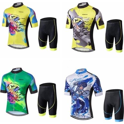Weimostar Cycling Clothing Men Suit Summer Bicycle Ropa Ciclismo Hombre Mtb Bike Jerseys Maillot Ciclismo Cycling Jerseys Set