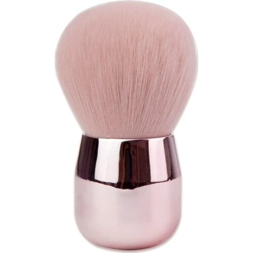1 piece Face Body Kabuki Brush Mushroom Powder Makeup Brush Big Contour Make up brushes Blusher Shiny Pink 160