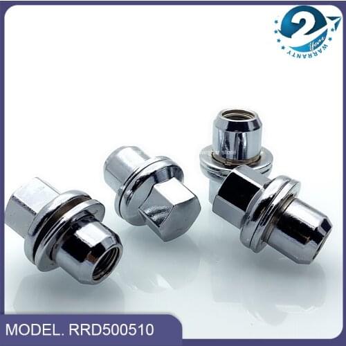 4/10pc Car Wheel Nut 14x1.5mm RRD500510 for Land Rover Discovery Discovery LR3 LR4 Range Rover Sport Auto Replacement Part Nuts