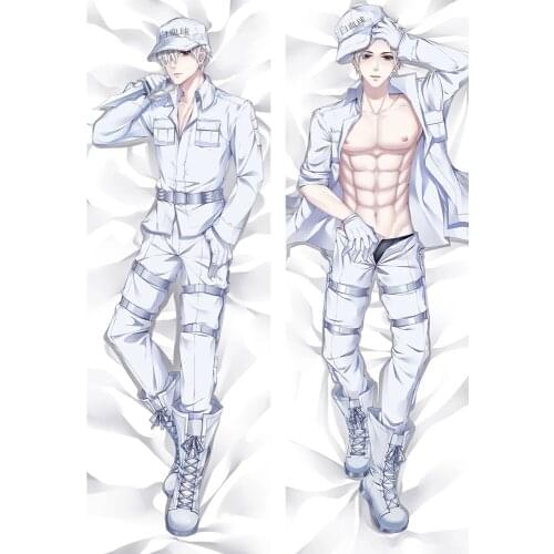 Anime Dakimakura Cells at Work! pillow case Neutrophil Male Hugging Body Pillow Cover