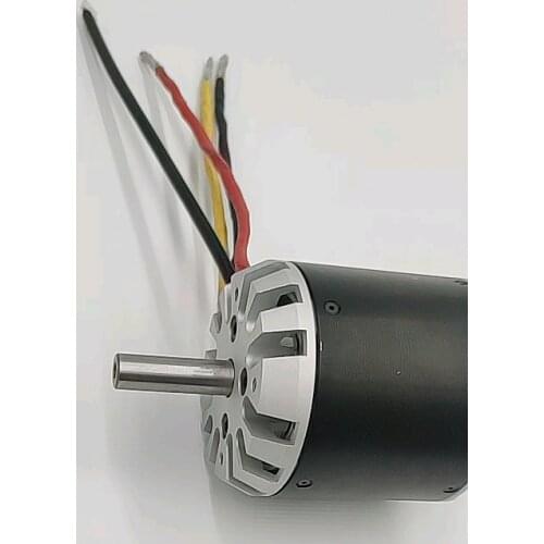 6000W Freerchobby Brushless DC Motor 8085 Sensored Sensorless for skateboard Go kart AGV Robot Tools boat airplane drone