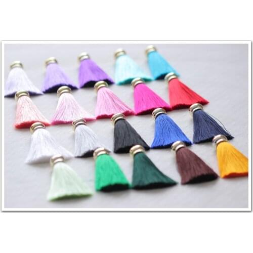 Dailylike Vintage Polyester Cotton Ice Silk Bronze Cap Tassel Trim DIY Sewing Curtains Accessories DIY Home Wedding Decoration