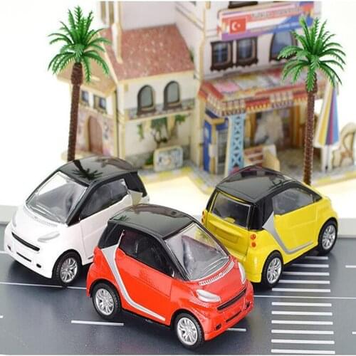 Childrens Toy Car Model Cartoon Alloy Car Q Version Alloy Car Model 1:43 Mini Toy Car Cake Model Decoration Toy Gift