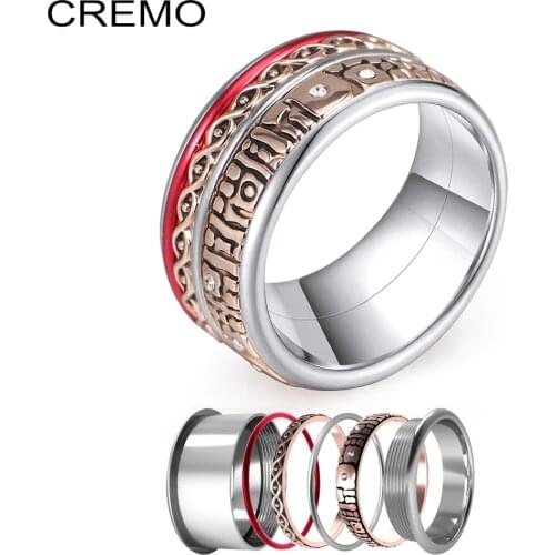 Dicsgee Trendy Stainless Steel Rings For Women High Polishing Fashion Inner Rings Boho Jewelry Anel