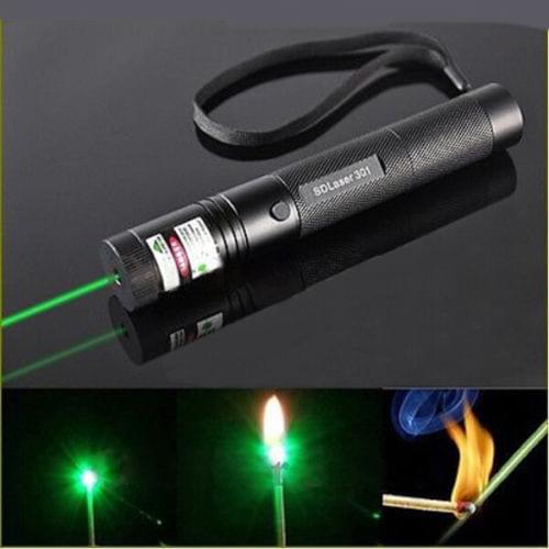 Focusable real power burning laser pointer high power visible beam laser pointers military burning laser Green Color