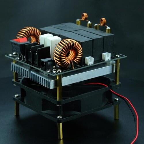 ZVS Induction Heating, High Frequency Heating, Metal Material Heating, DIY Induction Furnace, Furnace