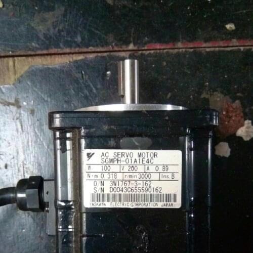 Used Tested Working SGMPH-01A1E4C AC SERVO MOTOR