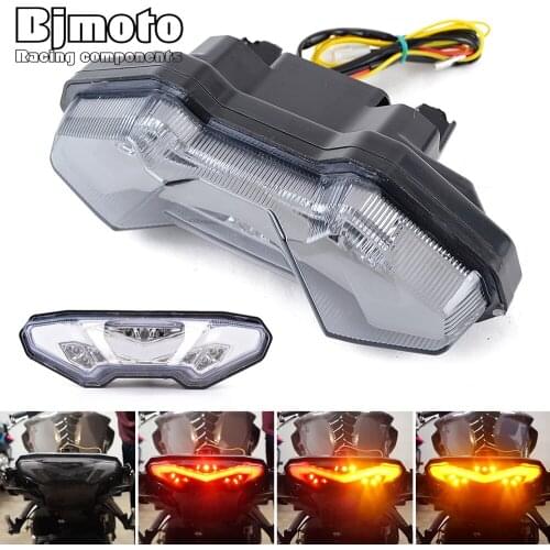 Motorcycle integrated LED Brake Lamp Tail Light Turn Signal Light For YAMAHA MT-09 tracer FJ-09 2015-2018 MT-10 FZ-10 2016-2019