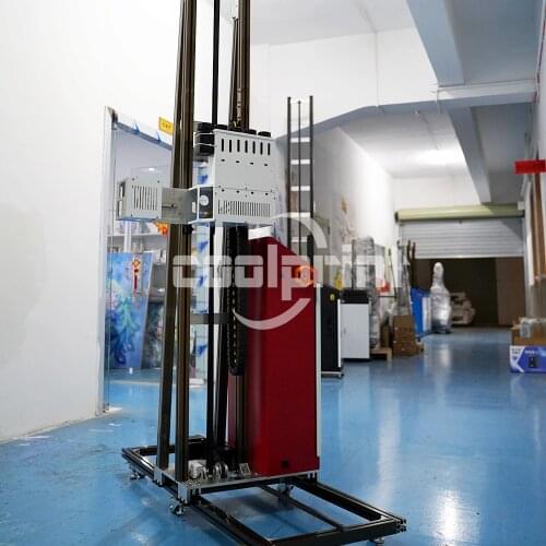 NEW Factory Price Vertical Wall Poster 5D CMYKW UV Wall Mural Printer Machine