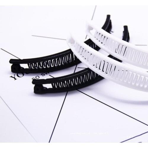 New Hair Claws Clip Fish Shape Banana Barrettes Black Brown Hairpins Hair Accessories For Women Hair Clip Clamp Hair Accessories