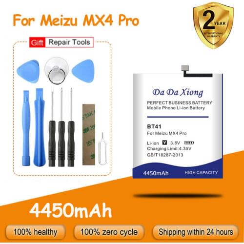 Genuine Security 4450mAh BT41 Batteru High Capacity For Meizu MX4 Pro Replacement Phone Batteries