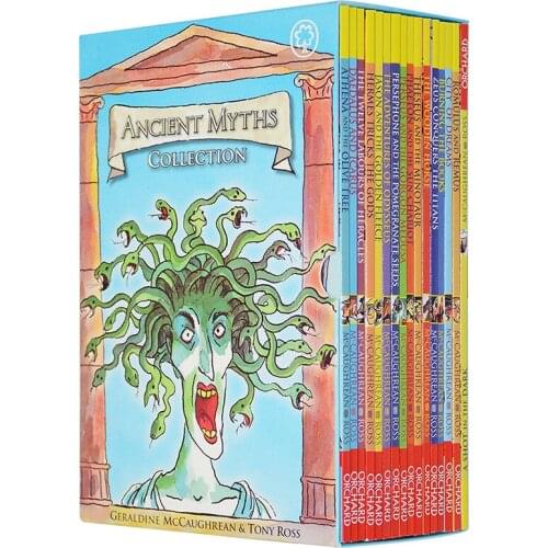 16 Books/Set Childrens English story book Ancient Myths Collection Chapter Book help your child be a reader early education