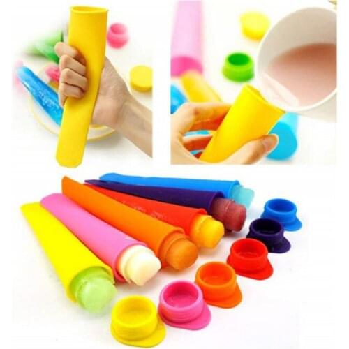 Silicone sicle Molds / Ice Maker with Lids - Multi Colors for Choose
