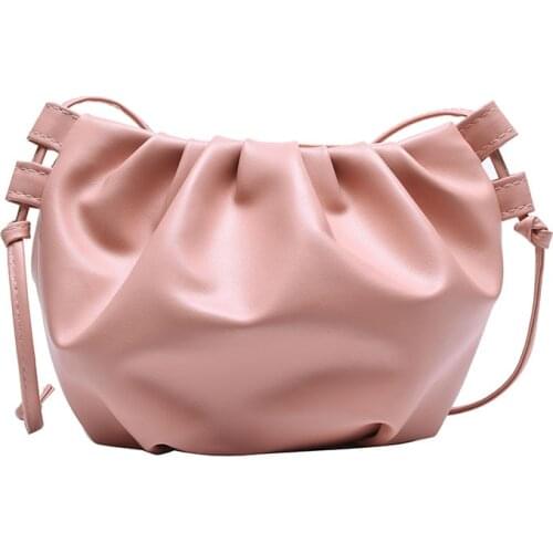 2020 Springtime New Style Fashion All-match Cloud Bag Folded Dumpling Buns Women Shoulder Crossbody Clutch Womens Bags Handbags
